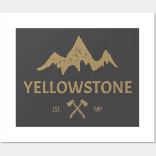 Yellowstone National Park Posters and Art